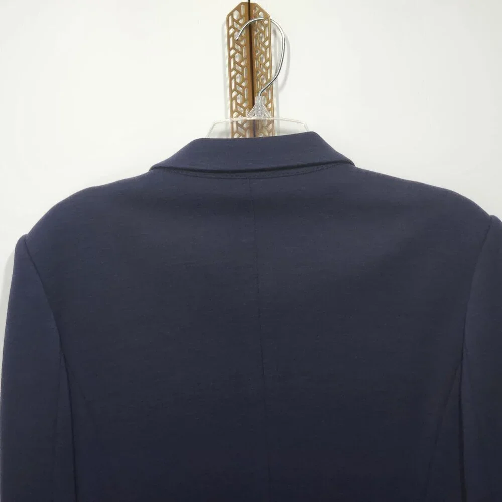Trussardi Women's Blazer/Jacket Navy Blue Made in Italy